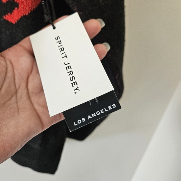 Spirit Jersey Black Wrath Scorpion Knit Full Zip Sweatshirt NWT Unisex - Picture 8 of 10